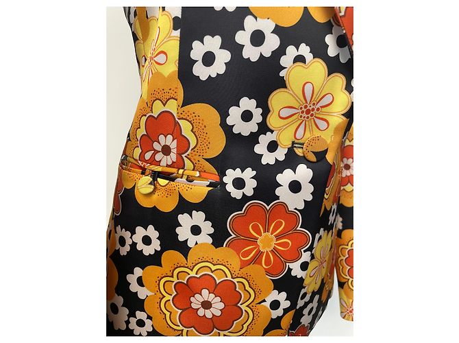 Blazer in satin Paco Rabanne Multicolore - vista 9