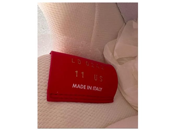 Autre Marque Nike Air Force 1 Low Rote Ledersneaker - Ansicht 7