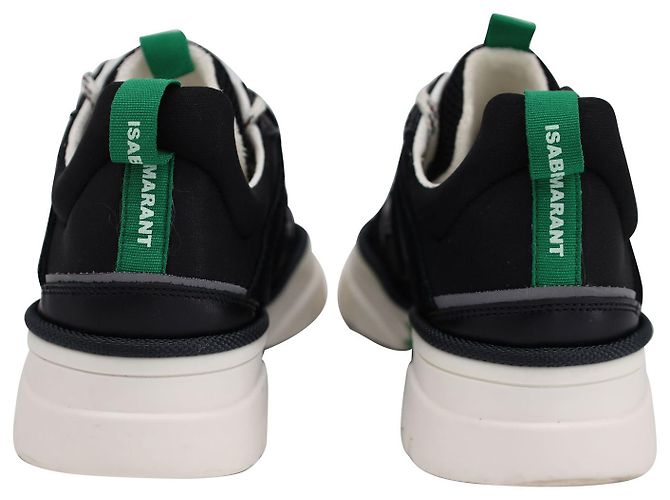 Isabel Marant Kindsay Sneaker aus schwarzem Leder - Ansicht 3