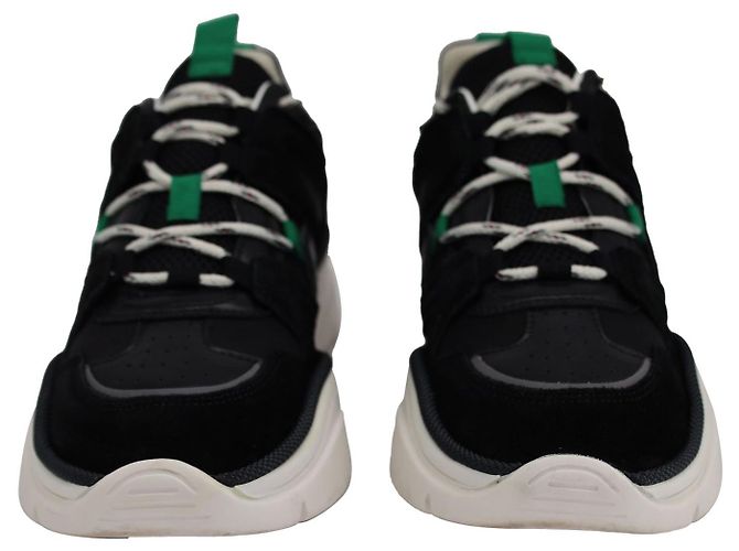 Isabel Marant Kindsay Sneaker aus schwarzem Leder - Ansicht 4