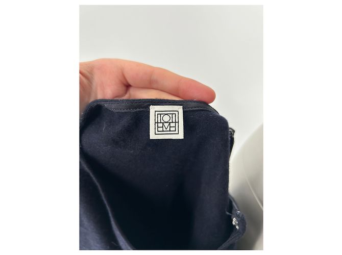 Totême tops T.International S Polyester Blue - view 5