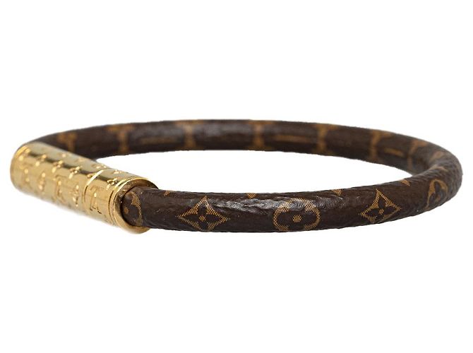 Twist Bracciale Louis Vuitton con monogramma marrone Brasserie LV Confidential - vista 2
