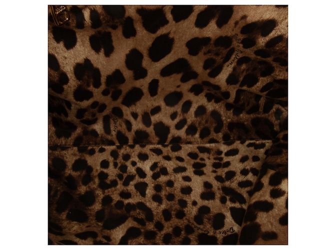 Dolce & Gabbana Dolce&Gabbana Borsa Miss Sicily Soft grande in pelle scamosciata marrone - vista 6