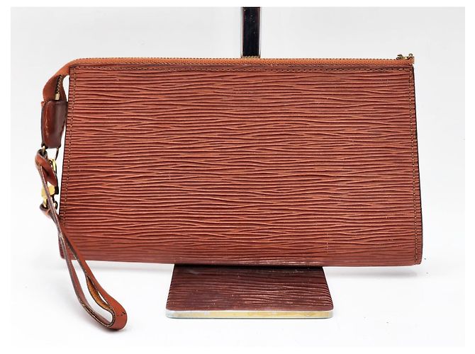 Louis Vuitton Epi Pochette Accessoires Clutch Bag Braun - Ansicht 3
