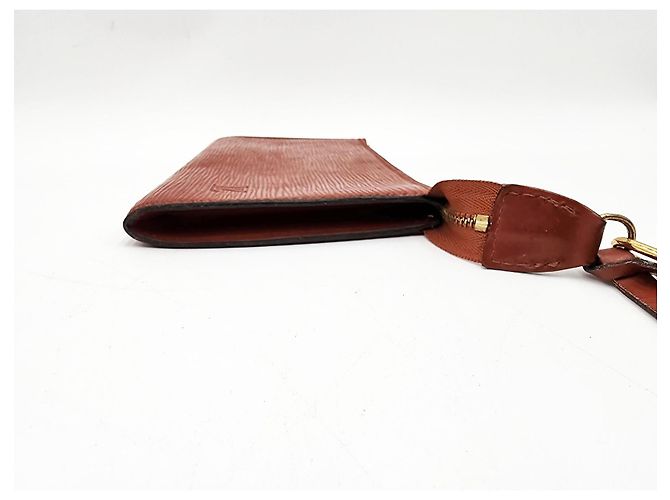 Louis Vuitton Epi Pochette Accessoires Clutch Bag Braun - Ansicht 4