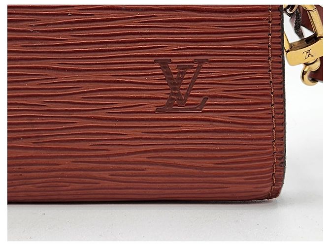 Louis Vuitton Epi Pochette Accessoires Clutch Bag Braun - Ansicht 7