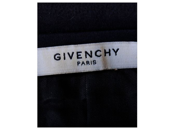 Gilet blazer senza maniche Givenchy in cotone blu navy - vista 5