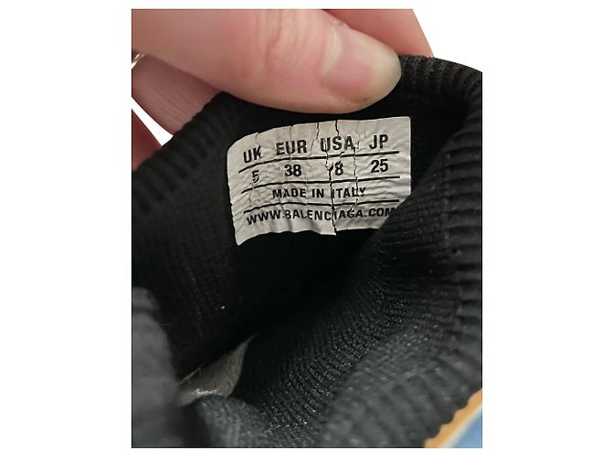 Day Balenciaga Speed Knit Sneakers aus schwarzem Polyester - Ansicht 8