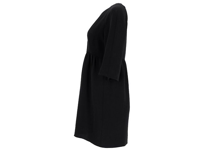 Knöpftes Kleid von Ba&Sh aus schwarzem Polyester - Ansicht 2
