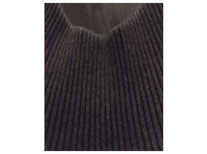 Red Valentino Rollkragenpullover mit Nieten aus schwarzer Viskose - Ansicht 2