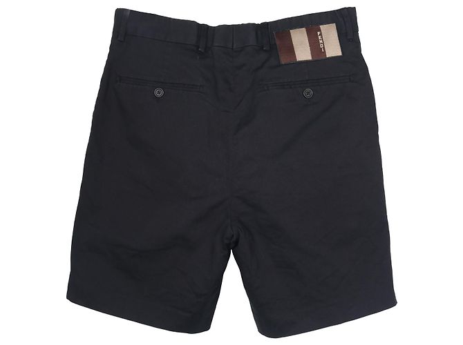 Fendi Short Pants in Black Cotton - view 2