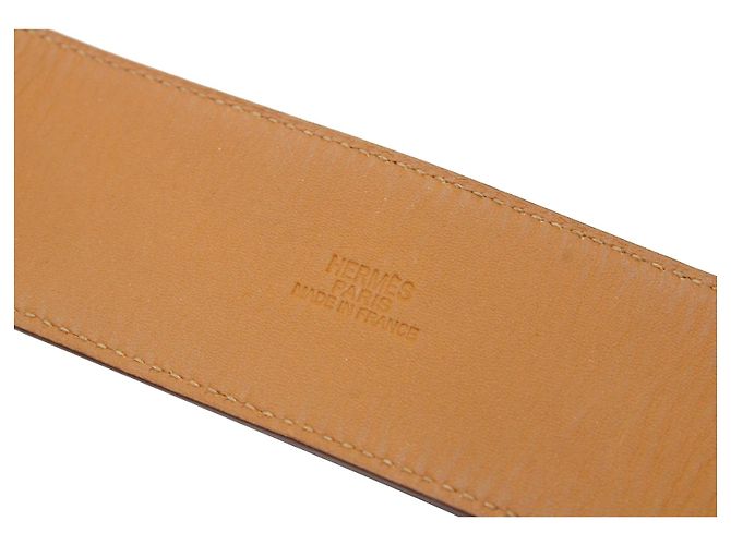 Pulseira Hermès Bérénice Cuir em couro vermelho - vista 7