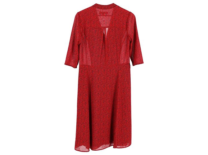 Michael Michael Kors Kleid mit Herz-Print aus rotem Polyester - Ansicht 2