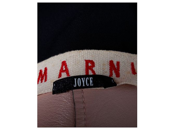 Marni Kurzarmjacke aus grauem Leder - Ansicht 4
