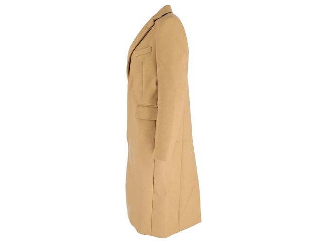 Acne Studios Gabardina larga de lana beige - vista 2