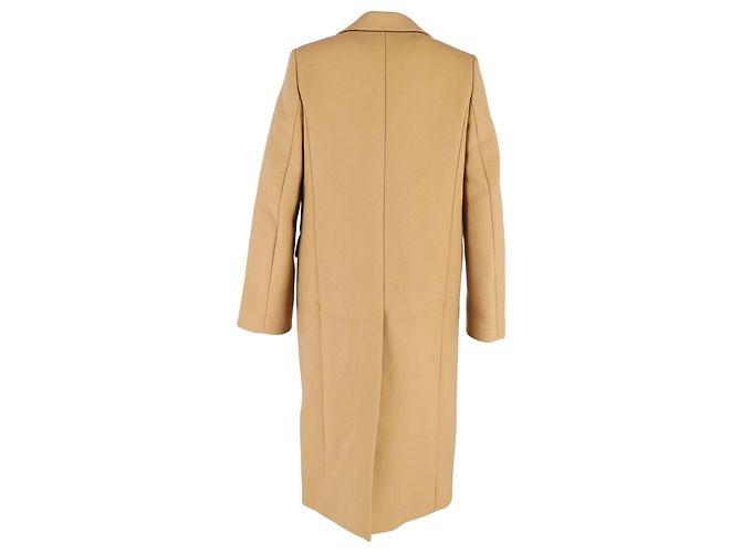 Acne Studios Gabardina larga de lana beige - vista 3