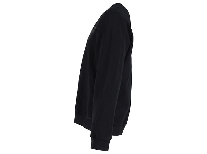 Burberry-Sweatshirt mit Monogrammmotiv aus schwarzer Baumwolle. - Ansicht 2