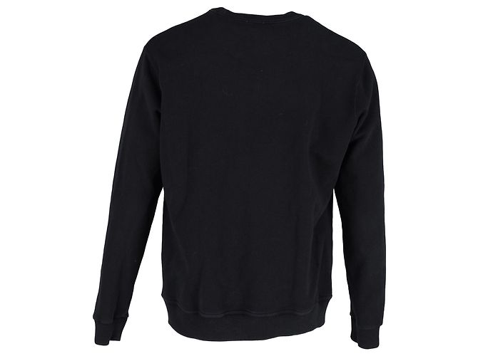 Burberry-Sweatshirt mit Monogrammmotiv aus schwarzer Baumwolle. - Ansicht 3