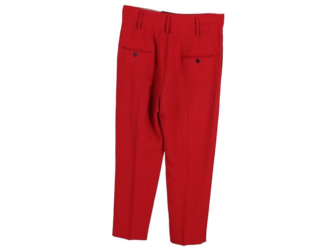 Pantalón Isabel Marant Étoile de algodón rojo Roja - vista 3