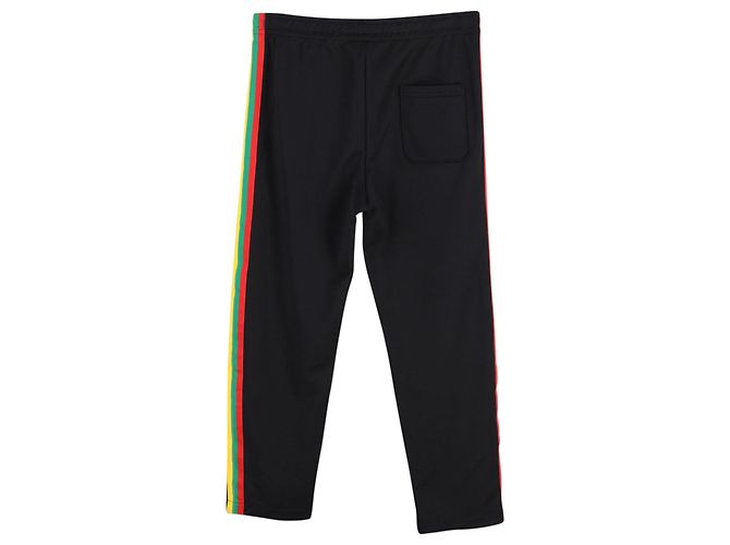 Acne Studios Norwich Face Trainingshose aus schwarzem Polyester - Ansicht 3