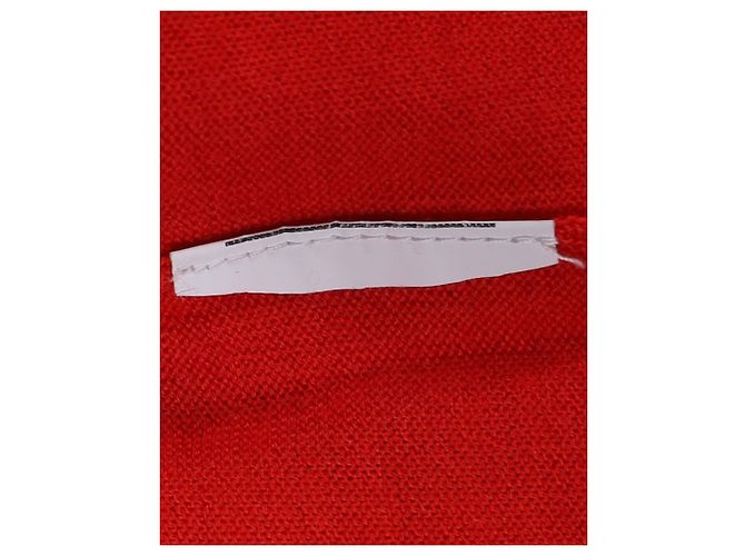 Hugo Boss Boss Merino Super Fine Pullover aus roter Wolle - Ansicht 4