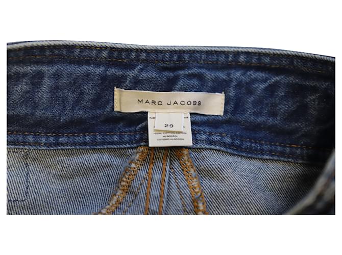 Vaqueros Boyfriend Marc Jacobs en denim de algodón azul - vista 3