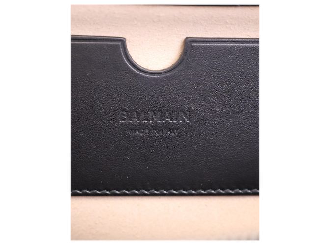 Borsone Balmain Voyage in cotone nero - vista 7