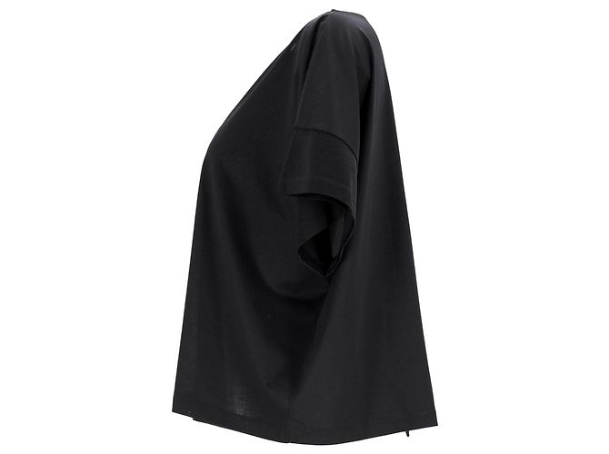Acne Studios Camiseta Susanna M Cot de algodón negro - vista 2