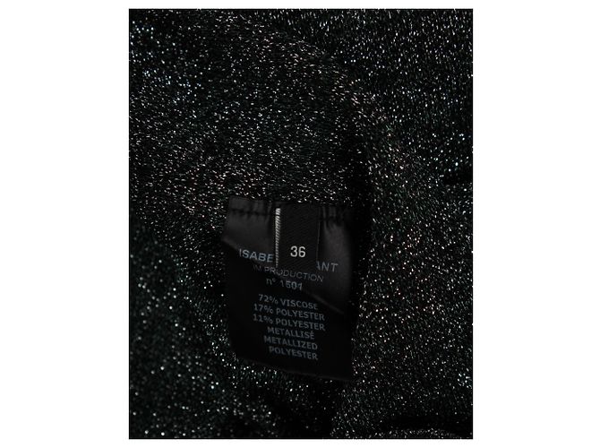 Isabel Marant Sparkly Top aus schwarzer Viskose - Ansicht 5