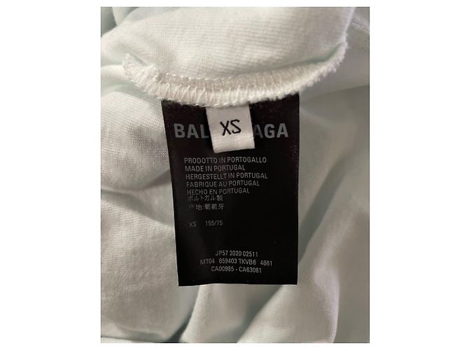 Sudadera con capucha y forro destruido de Balenciaga en algodón turquesa - vista 4