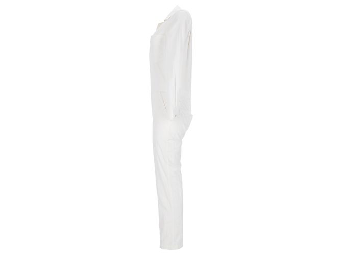 T By Alexander Wang Tuta utility T Alexander Wang in cotone bianco - vista 2
