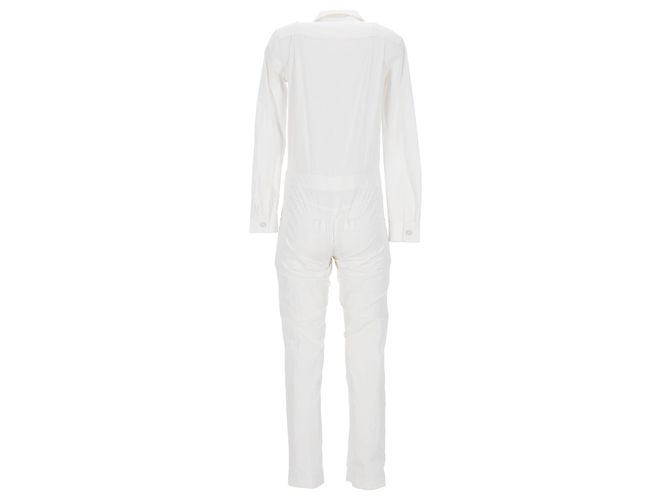 T By Alexander Wang Tuta utility T Alexander Wang in cotone bianco - vista 3