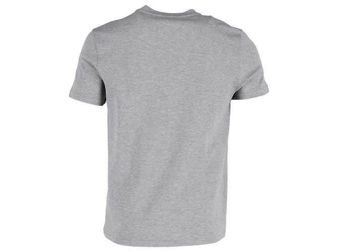 T-shirt Louis Vuitton con dettaglio tasca in cotone grigio - vista 3