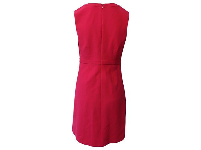 Diane Von Furstenberg Das Kleid fällt kurz Rot - Ansicht 3