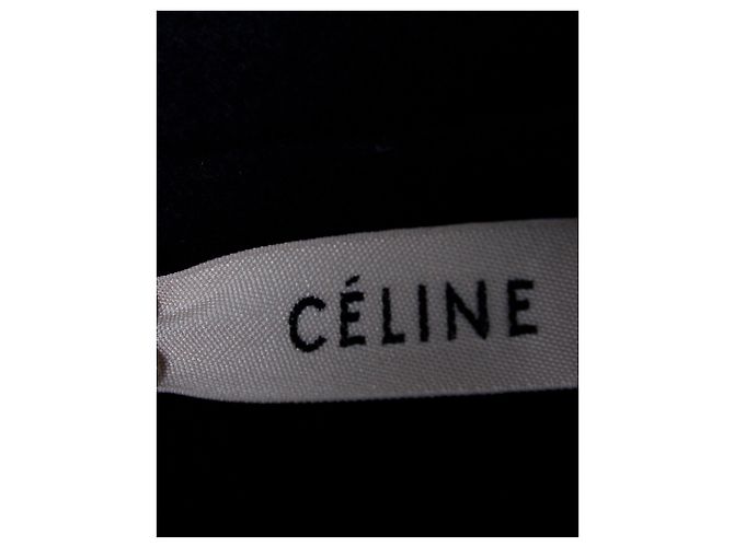 Céline Jersey Celine de cachemira azul marino - vista 4