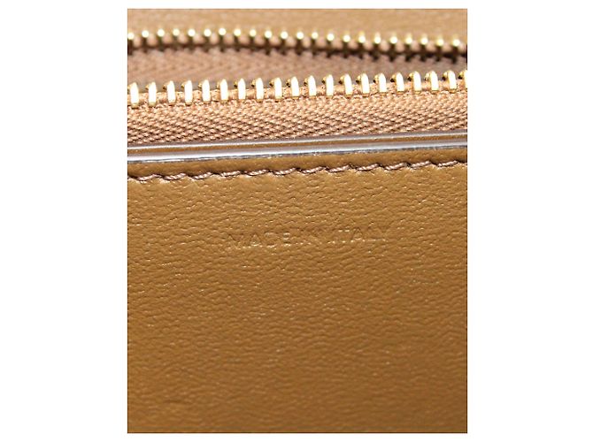Céline Borsa Celine Medium Box in Pelle di vitello Marrone Beige - vista 11