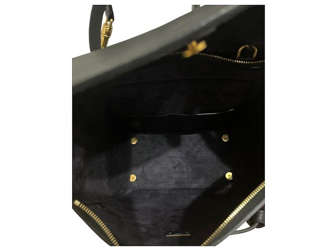 Belt Bag Céline Marsupio Celine Mini in pelle di vitello nera Nero - vista 13
