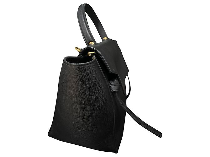Belt Bag Céline Marsupio Celine Mini in pelle di vitello nera Nero - vista 16