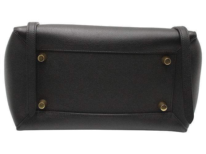 Belt Bag Céline Marsupio Celine Mini in pelle di vitello nera Nero - vista 2