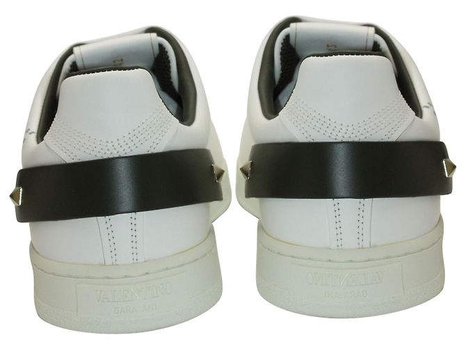 Autre Marque Sneakers basse Backnet Valentino Garavani in pelle bianca Bianco - vista 4