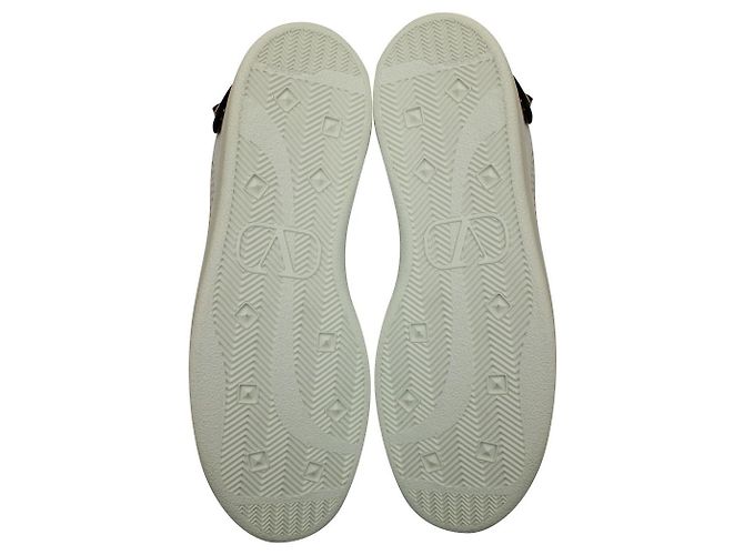 Autre Marque Sneakers basse Backnet Valentino Garavani in pelle bianca Bianco - vista 6