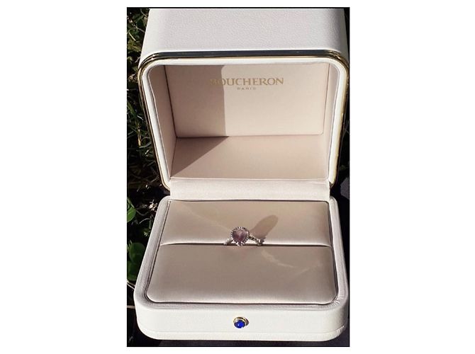 Set Boucheron Amethyst Serpent Anello Collana e Bracciale Oro Bianco - vista 17