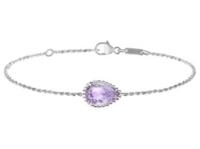 Set Boucheron Amethyst Serpent Anello Collana e Bracciale Oro Bianco - vista 2