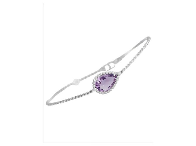 Set Boucheron Amethyst Serpent Anello Collana e Bracciale Oro Bianco - vista 3