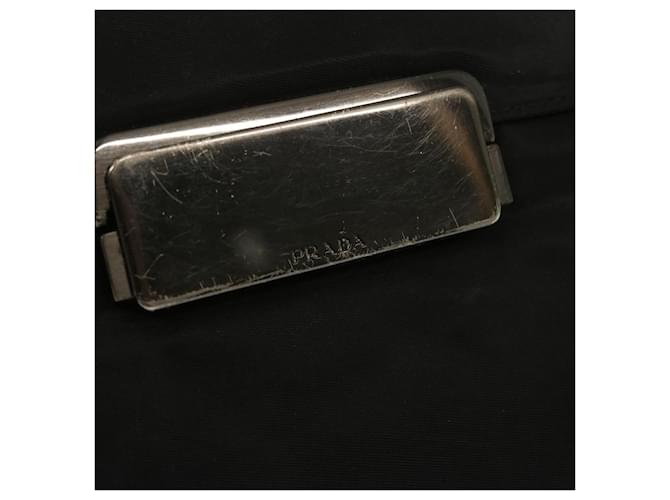 PRADA Borsa a mano Nylon Nero Auth ar11455B - vista 17