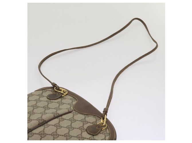 Borsa a spalla GUCCI Canvas Web Sherry Line Rosso Beige 904 02 047 Auth yk10868 - vista 14