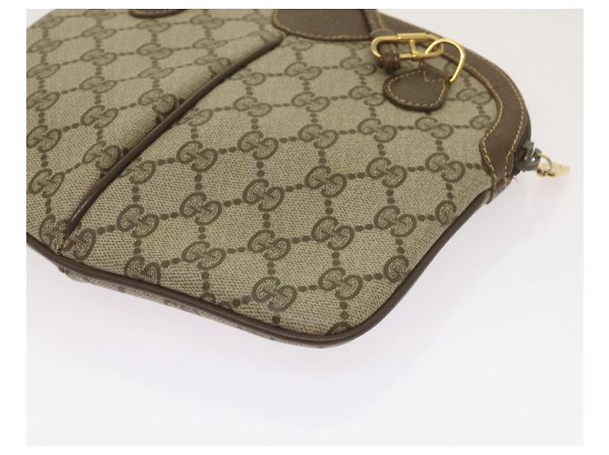 Borsa a spalla GUCCI Canvas Web Sherry Line Rosso Beige 904 02 047 Auth yk10868 - vista 17