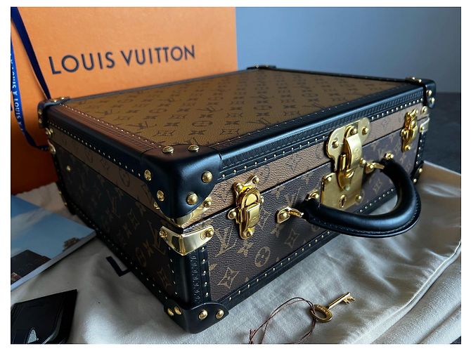 Louis Vuitton Coteville 40 reverse borsa lavoro pelle nera Nero - vista 2