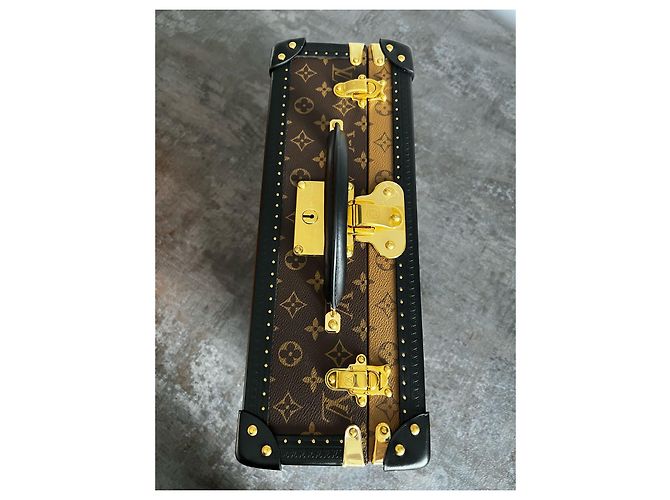 Louis Vuitton Coteville 40 reverse borsa lavoro pelle nera Nero - vista 6