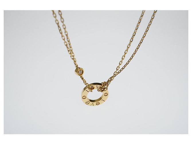 COLLANA CARTIER LOVE IN ORO GIALLO Gold hardware - vista 6